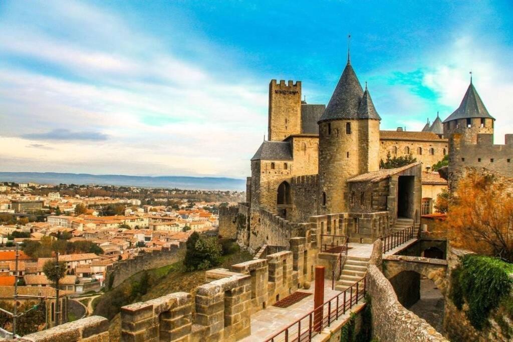 Maison spacieuse et calme près de la cité Villa Alairac Esterno foto