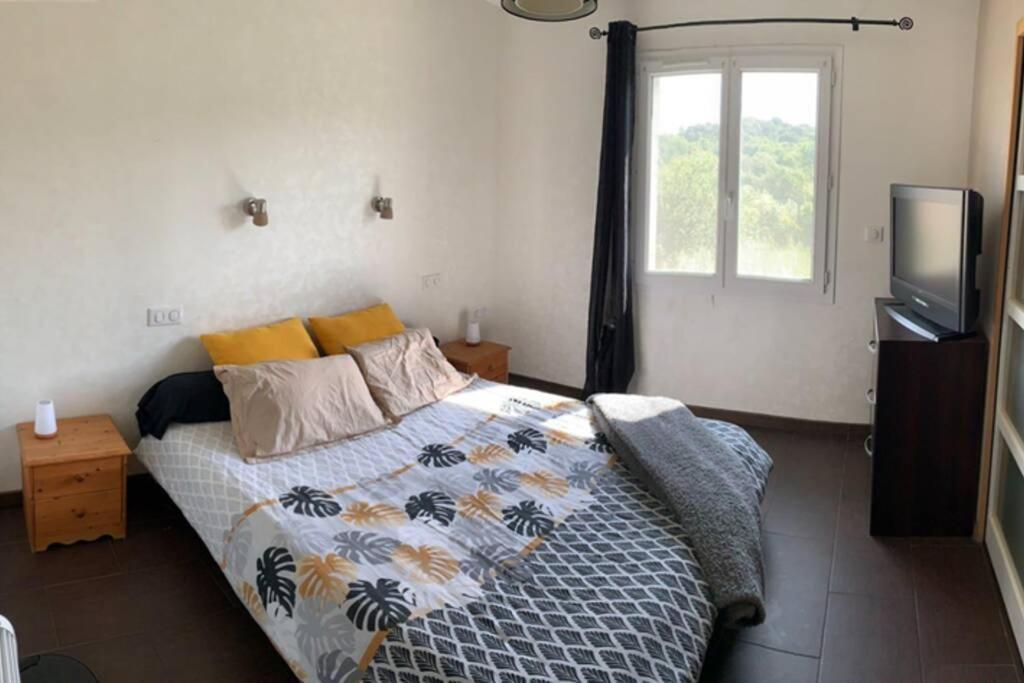 Maison spacieuse et calme près de la cité Villa Alairac Esterno foto