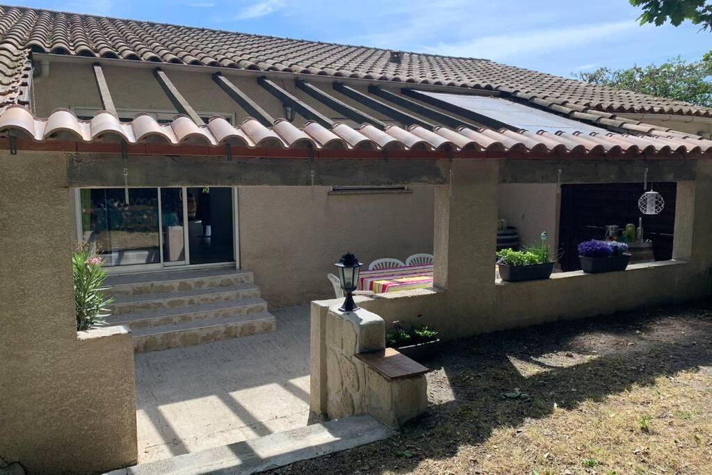 Maison spacieuse et calme près de la cité Villa Alairac Esterno foto