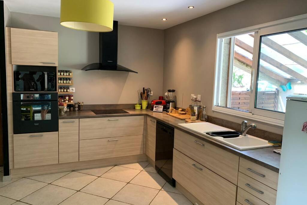 Maison spacieuse et calme près de la cité Villa Alairac Esterno foto